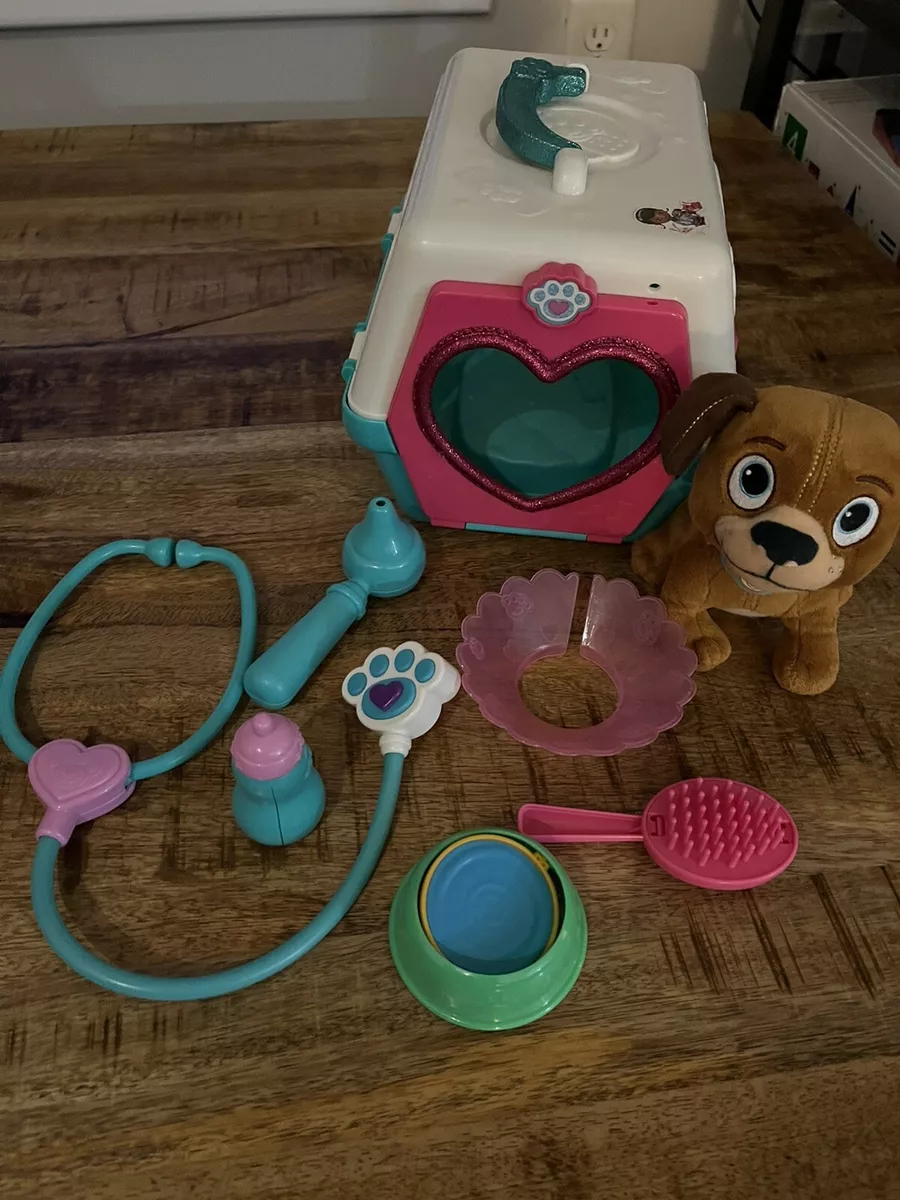Disney Doc McStuffins Pet Vet On The Go Pet Carrier With Dog Findo Puppy Toy