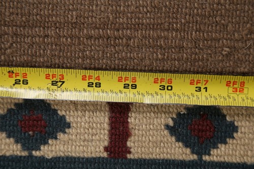 Exquisite Nepalese Indian Wool Rug Bedroom 6x8 ft Brown Carpet - Picture 20 of 21