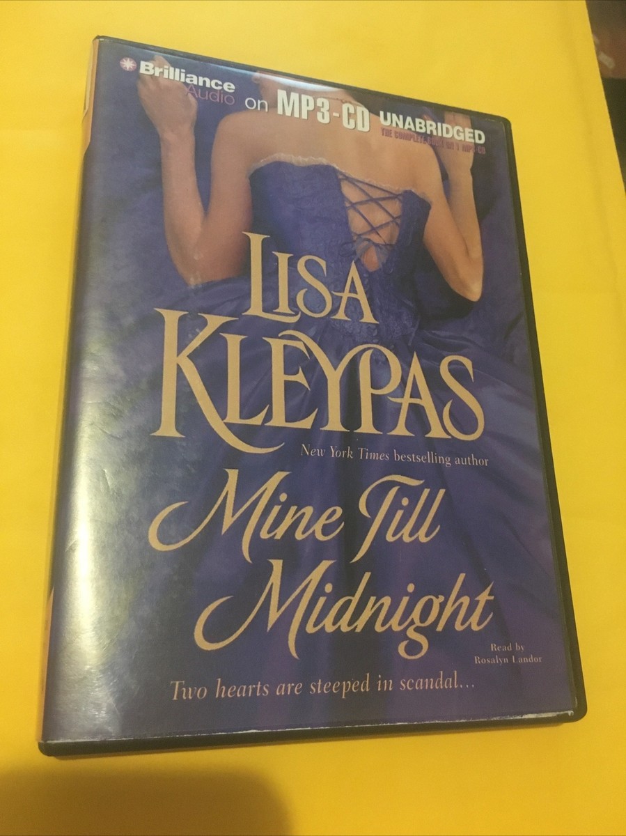 Lisa Kleypas Mine Till Midnight Novel Rosalyn Landor Audio CD MP3