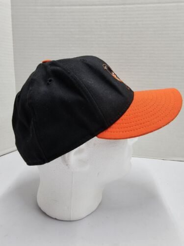 Cappello snapback vintage anni 90 nuova era modello professionale Baltimore Orioles lana nero 7 1/2 - Foto 4 di 7