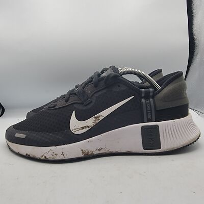 nike black reposto trainers