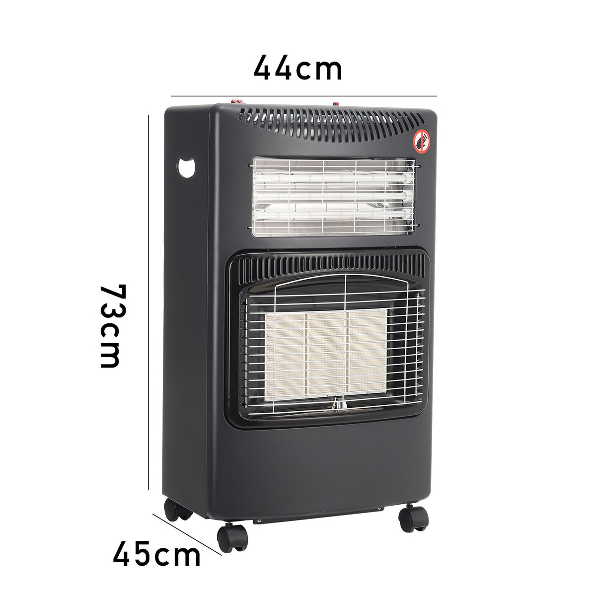 4.2KW Portable Fire Calor Gas Heater Butane Moving Burner w/Free Regulator  Hose | eBay