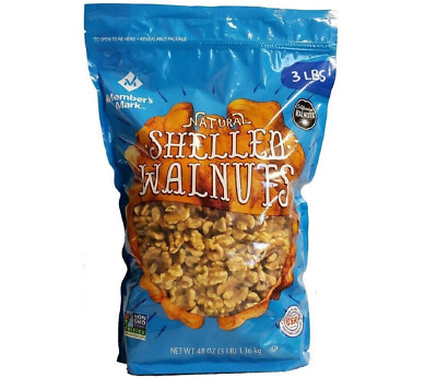 walnutsさま専用 Member's Mark Natural Shelled Walnuts, 3 lbs. - Sam's Club