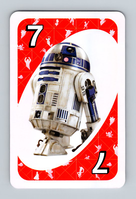 Disney 100th Anniversary UNO - R2-D2 - Red - Card - Collectible