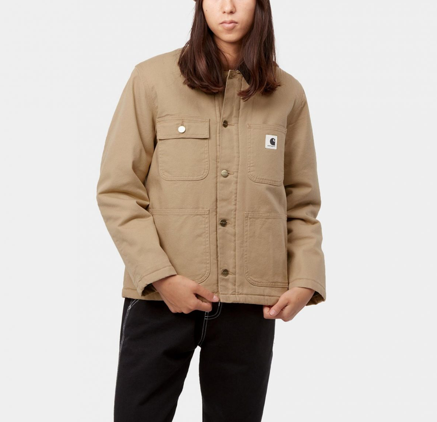 Carhartt WIP W' Michigan Jacket Winter I018638 Dusty H Brown/Black