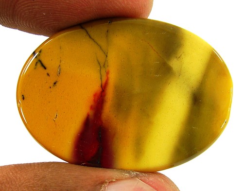 Piedra de envoltura de alambre cabujón piedras preciosas sueltas de jaspe mocaí natural 55,65 quilates - 62146 - Imagen 2 de 5