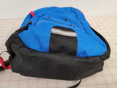 Marmot Half Hitch Backpack Blue Red Kids Youth Toddler Mini Hiking Chest Strap - Picture 2 of 4