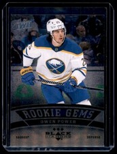 Owen Power 2022-23 Upper Deck 2006-07 Black Diamond Retro Rookie Gems #BD-39