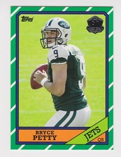 2015 Topps Football 60th Anniversary Retro RC Rookie 1986 Bryce Petty T60-BP