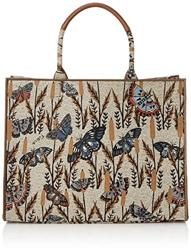 Furla sabbia leather tote sale