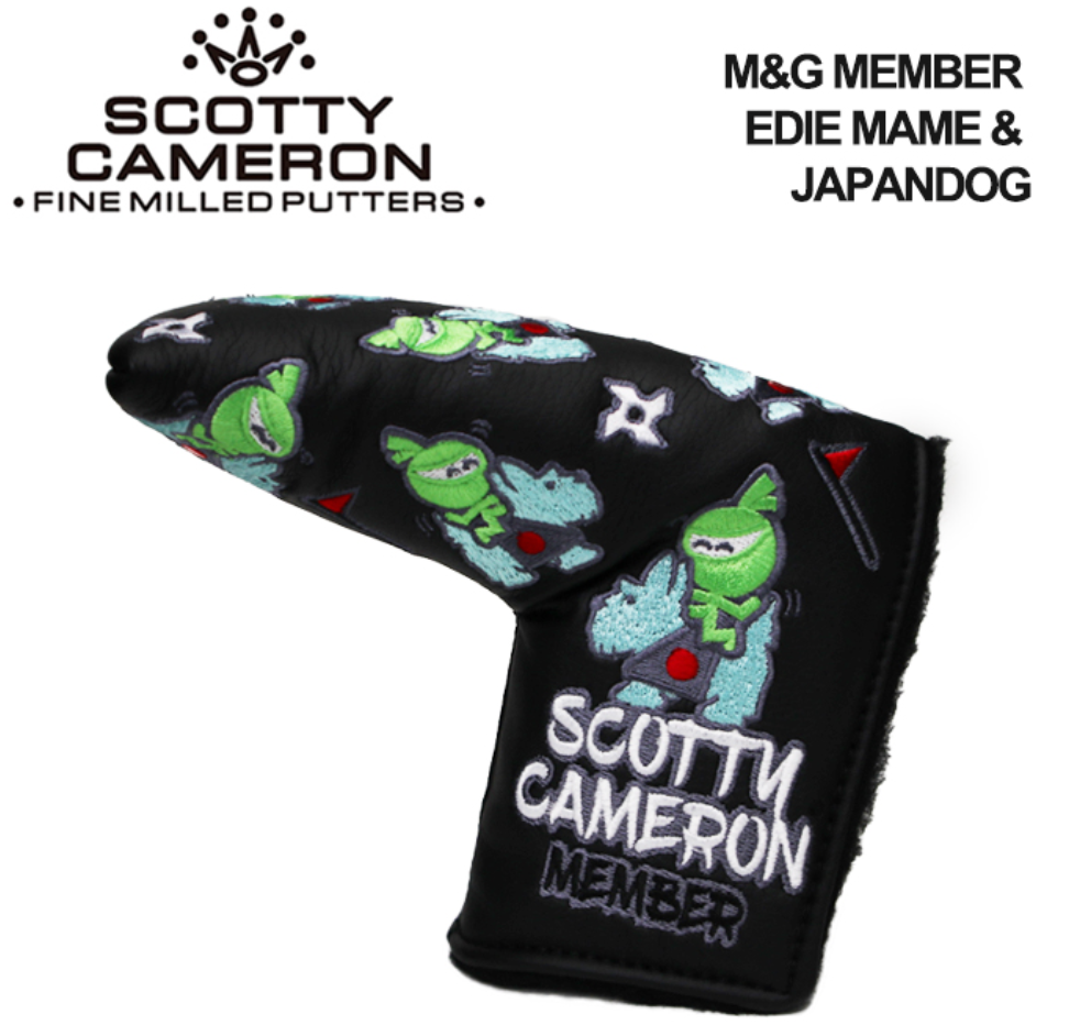 Scotty Cameron Wasabi Ninja Putter Head Cover Golf Studio Scotty Cameron Wasabi Ninja Putter Head Cover Golf Studio