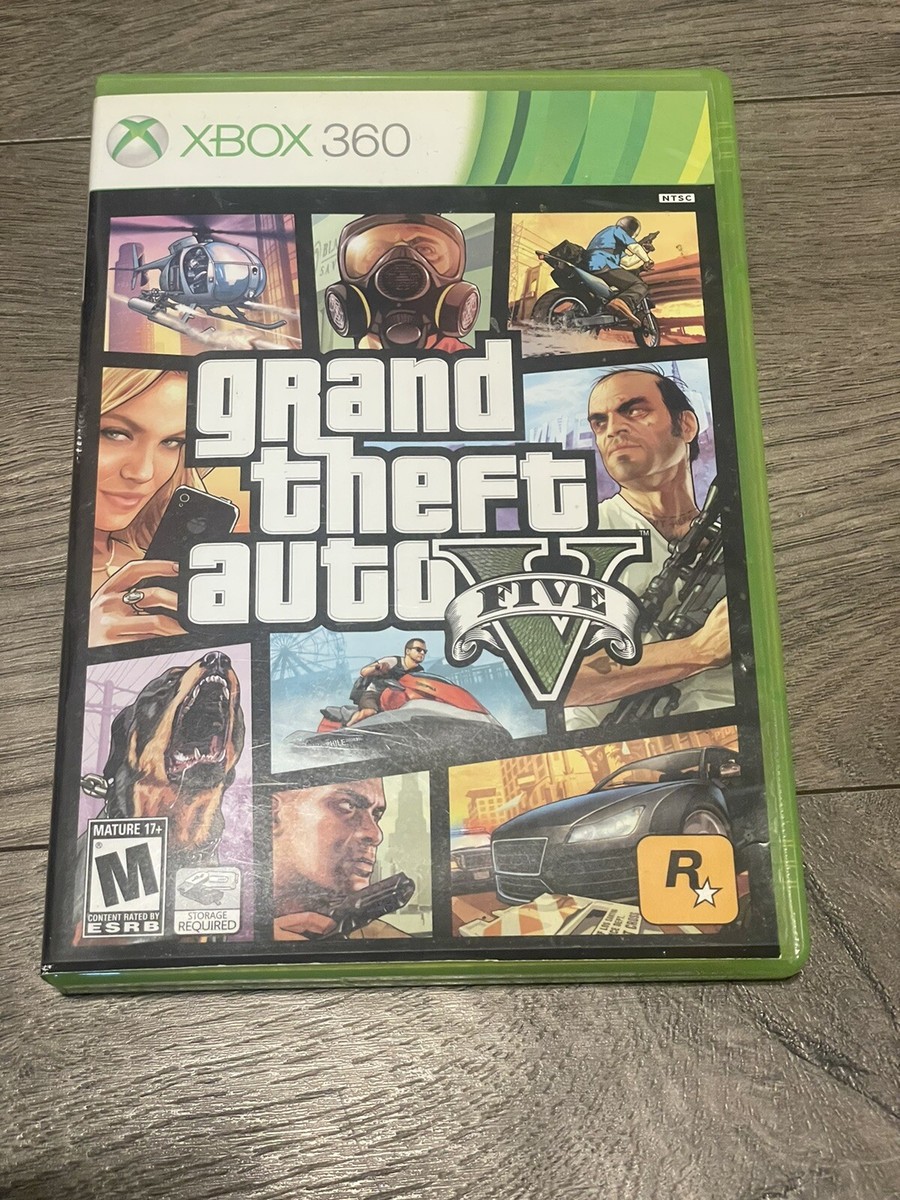 Grand Theft Auto V 5 Xbox 360 + Map - Complete CIB 710425491245| eBay