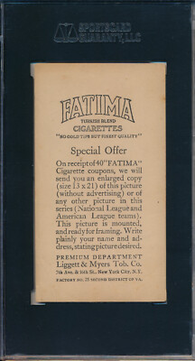 fatima cigarettes baseball card 1913 T200 Team cards, Buy Cards | Buy Vintage Baseball Cards for Cash, Buying Baseball Cards 1913 T200 Fatima Cigarettes Team