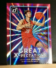 Alperen Sengun Rookie 2021 Panini Donruss Great X-Pectations Holo Pink Laser  RC