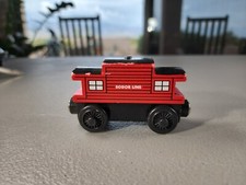 Thomas the Train Sodor Line Caboose Wooden Railway Vintage Year 2000 Red Black