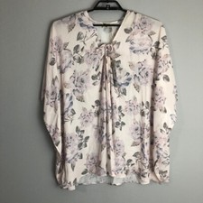 Show Me Your MuMu Peta Tunic Top Medium NWT Lace Up Floral