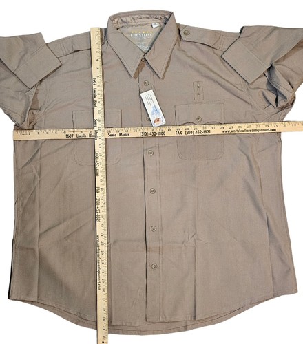 Frontline Tact Squad Call Of Duty Mens Shirt 19/34 Brown Long Sleeve NWT - Picture 8 of 11