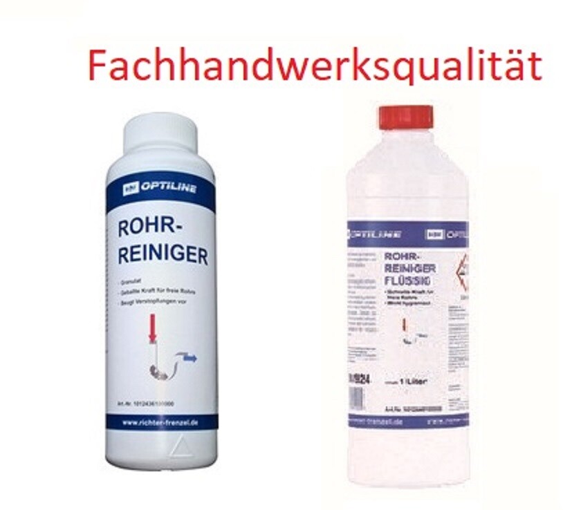 DEWEPRO-Set: SANIT RohrReiniger Flüssig (3063) - Flasche à 1000ml - Foto 5