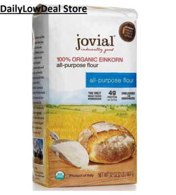 Jovial 100% Organic - Einkorn - All Purpose Flour - 32 oz - NEW FRESH
