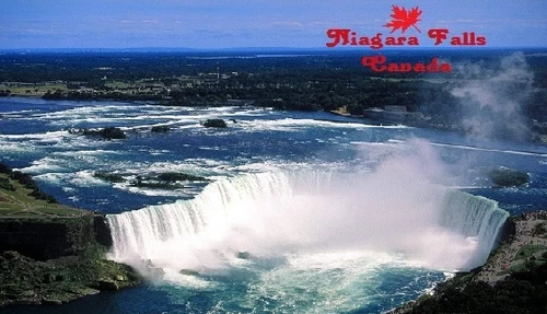 NIAGARA FALLS FRIDGE MAGNET 3" X 2"