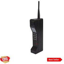 Retro Brick Cell Phone Ornament, 80s 90s Phone Prop, Vintage Cellular Phone M...