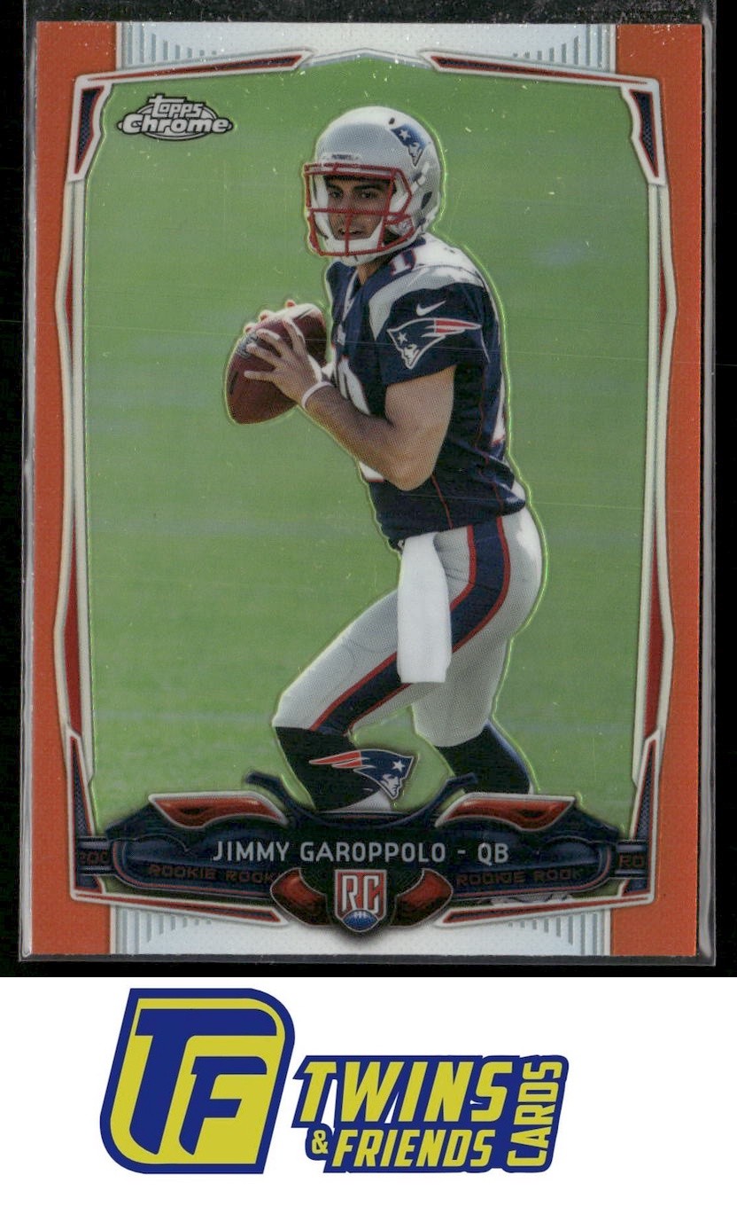 2014 Topps Chrome #150 Jimmy Garoppolo Orange Refractors