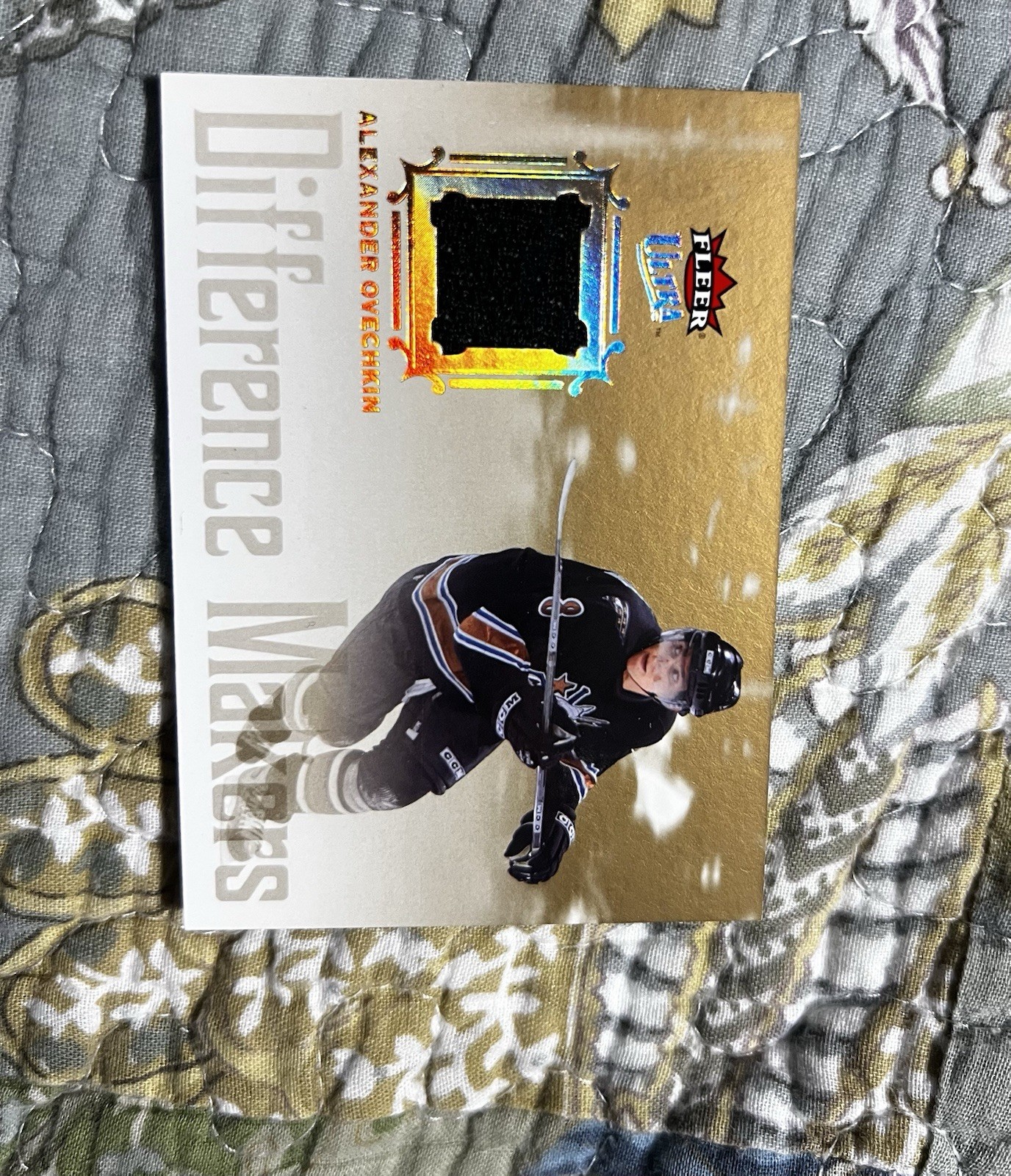 2005-06 Fleer Ultra Alexander Ovechkin Difference Makers#DMJ-AO Jersey Rookie💎