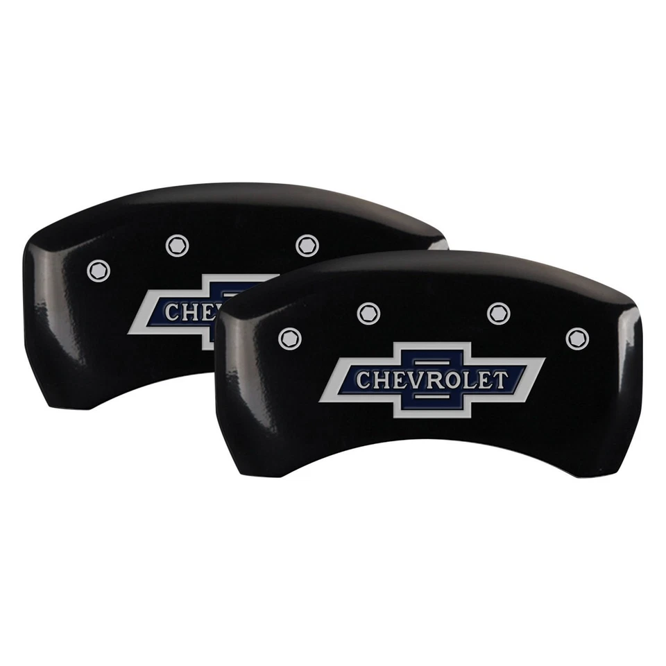 For Chevy Silverado 2500 HD 20-22 Caliper Covers Gloss Black Caliper Covers w Foto 2 de 3