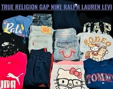 Lot Of Sz 6 Girl Clothing 12 Pieces True Rel Ralph LaurNike Etc Free Gift W/ Pur