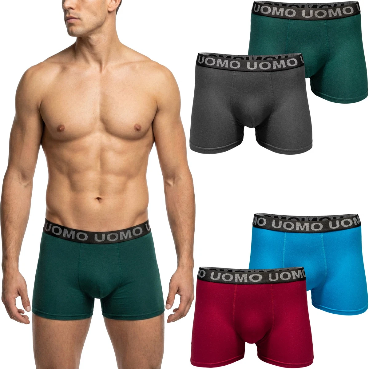 Boxer Da Uomo Modal Mutande Uomo Boxer Pacchetto Da 4 Pantaloncini - Foto 8