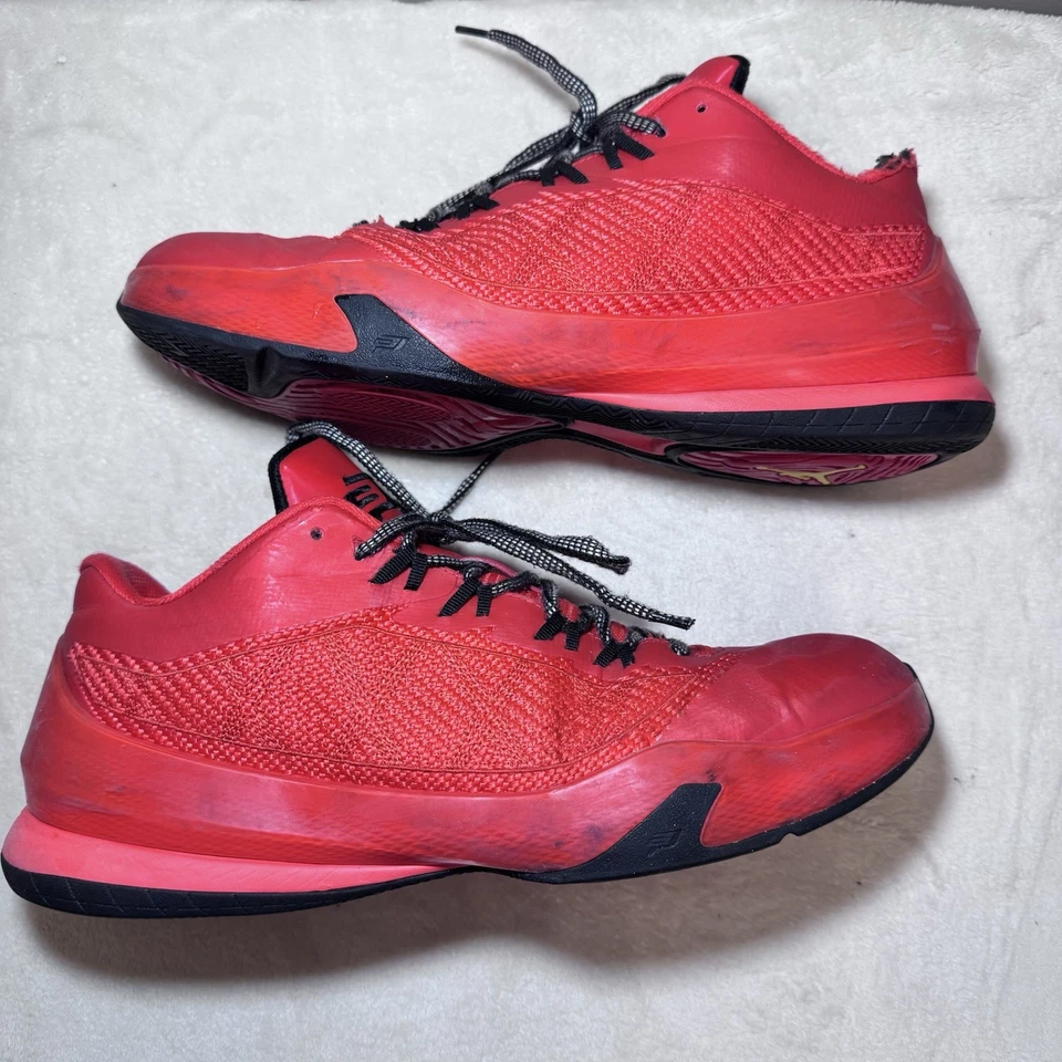 Nike Hombres Talla 11 Jordan CP3.VIII Chris Paul Rojo 684855-605 Tenis Zapatos Foto 3 de 4
