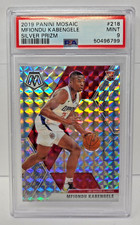 2019 Mosaic SILVER REFRACTOR - MFIONDU KABENGELE Rookie RC Card PSA 9 MINT