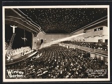 Ansichtskarte Berlin, Wintergarten mit Besuchern, 50 Jahre 1888-1938 1940 