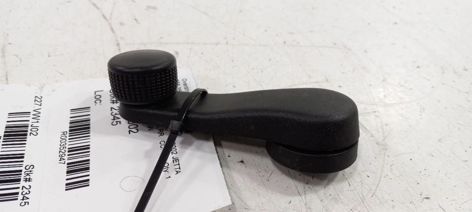 Manivela traseira da janela da porta Volkswagen Jetta 2003 2002 2001 2000 - Imagem 2 de 4