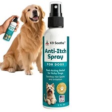 Pup Labs K9 Soothe Anti Itch Spray For Dogs With Aloe, Rose Coconut, 4 FL OZ
