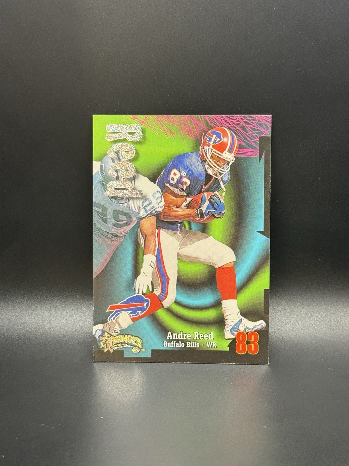 1998 Skybox Thunder - Andre Reed #184 Rave /150