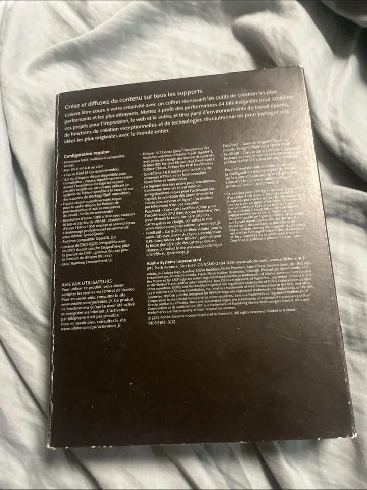 Adobe Creative Suite 6 Master Collection Mac OS UPG FR - Bild 2 von 4