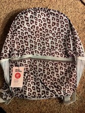NWT Deal Worthy Teal Leopard Backpack (A)