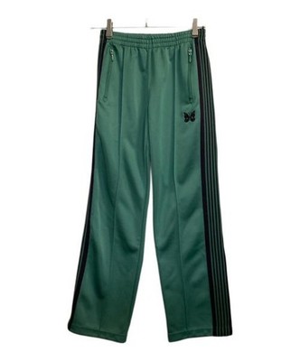Needles                    TRACK PANTS POLY SMOOTH green MR286