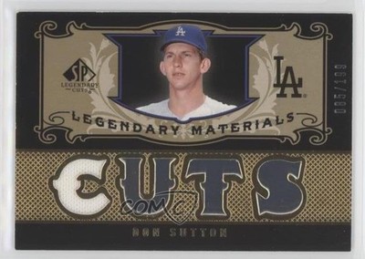 2007 SP Legendary Cuts Legendary Materials 85/199 Don Sutton #LM-DS HOF 0u0i
