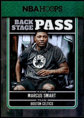 2017-18 Hoops #10 Marcus Smart Back Stage Pass E1