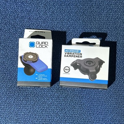 QUAD LOCK Phone Motorcycle 1'' Ball Mount Adapter + Vibration Dampener