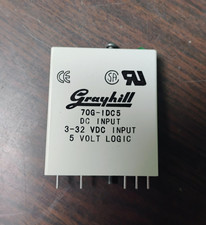 GRAYHILL 70G-IDC5 DC INPUT MODULE 5V LOGIC 3-...