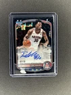 2025-26 Bowman Chrome Prospect Autograph Tobe Awaka Black /10 Arizona #CPA-TA