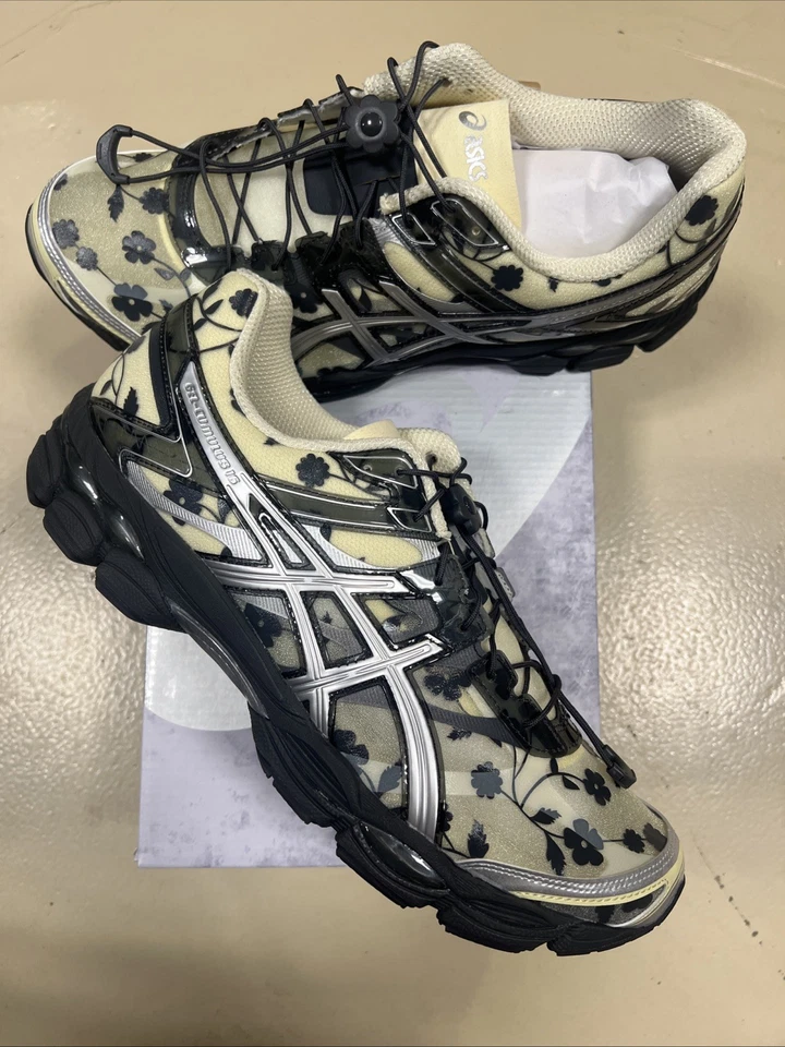 ASICS GEL-Nimbus 16 "Cecilie Bahnsen" colorazione floreale misura 10,5 1203A762-750 - Immagine 3 di 4