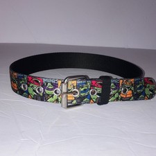Kids Ninja Turtle Graphic Belt Small Waist 20-25"