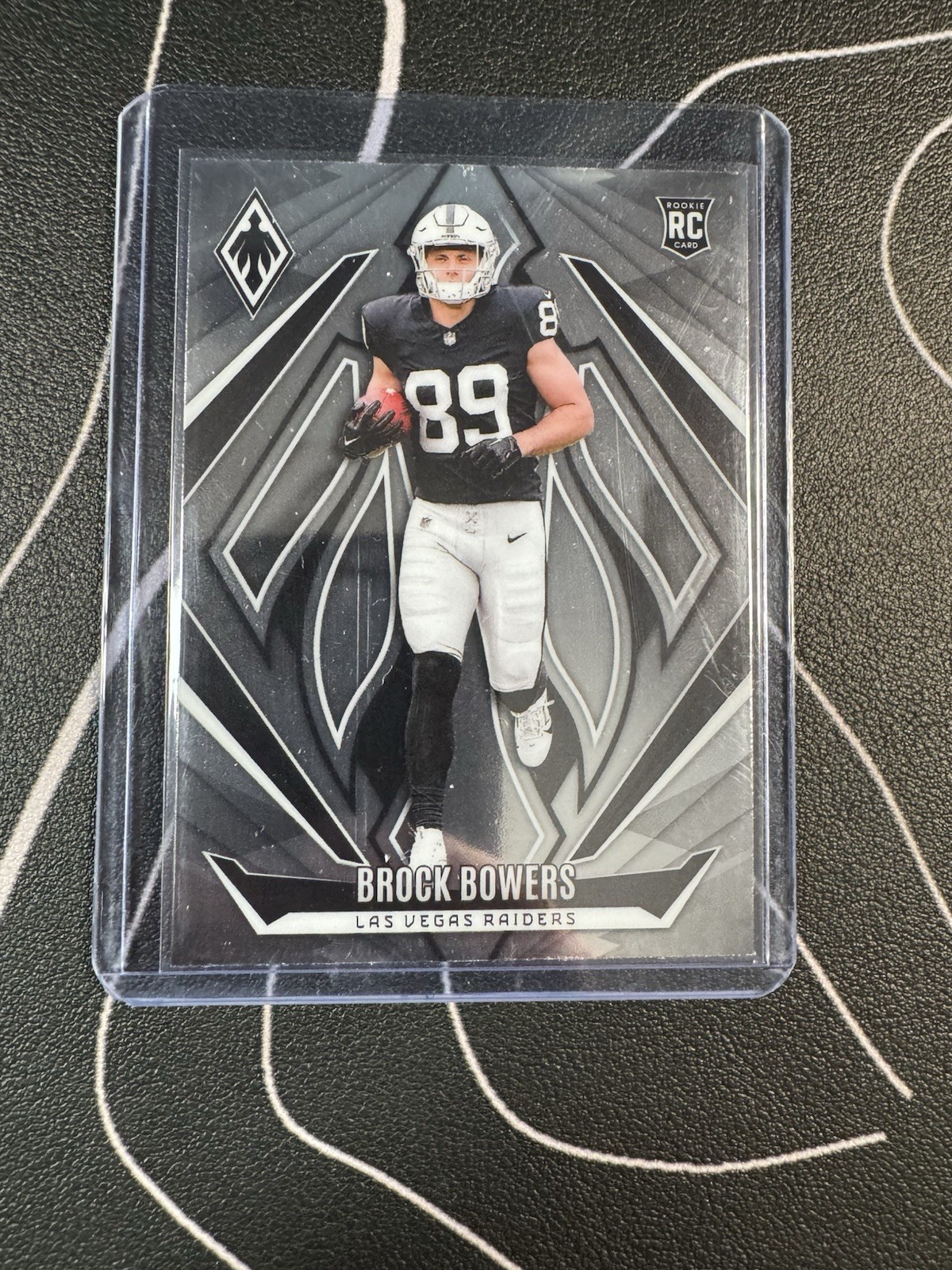 2024 Panini Phoenix BROCK BOWERS Base Rookies #165 (RC) Las Vegas Raiders