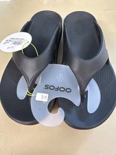 Oofos Original Unisex, Black, M6/W8
