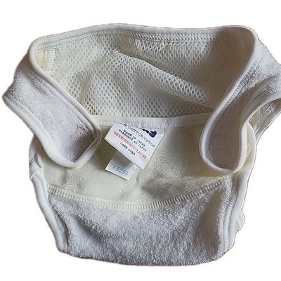 VTG 1980s Nikky  Baby Diaper 100  Cotton Newborn. Japan.