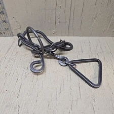 Vintage Iron Tavern Puzzle Brain Teaser Heavy 1 lb Rustic Forged Metal Game